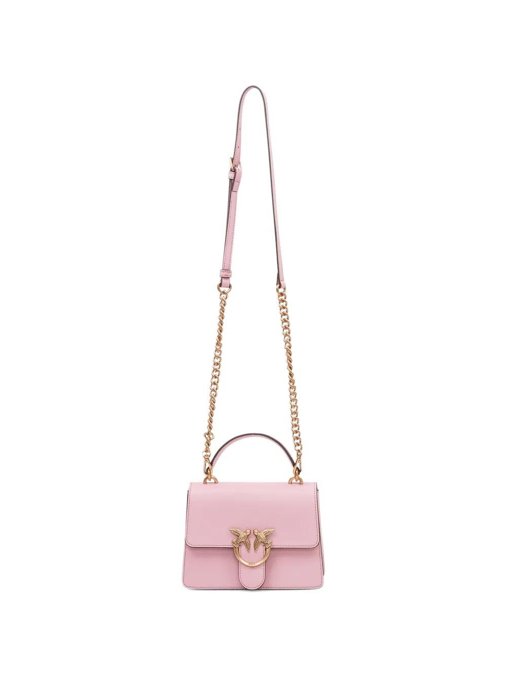 PINKO Love Birds mini-shopper Roze