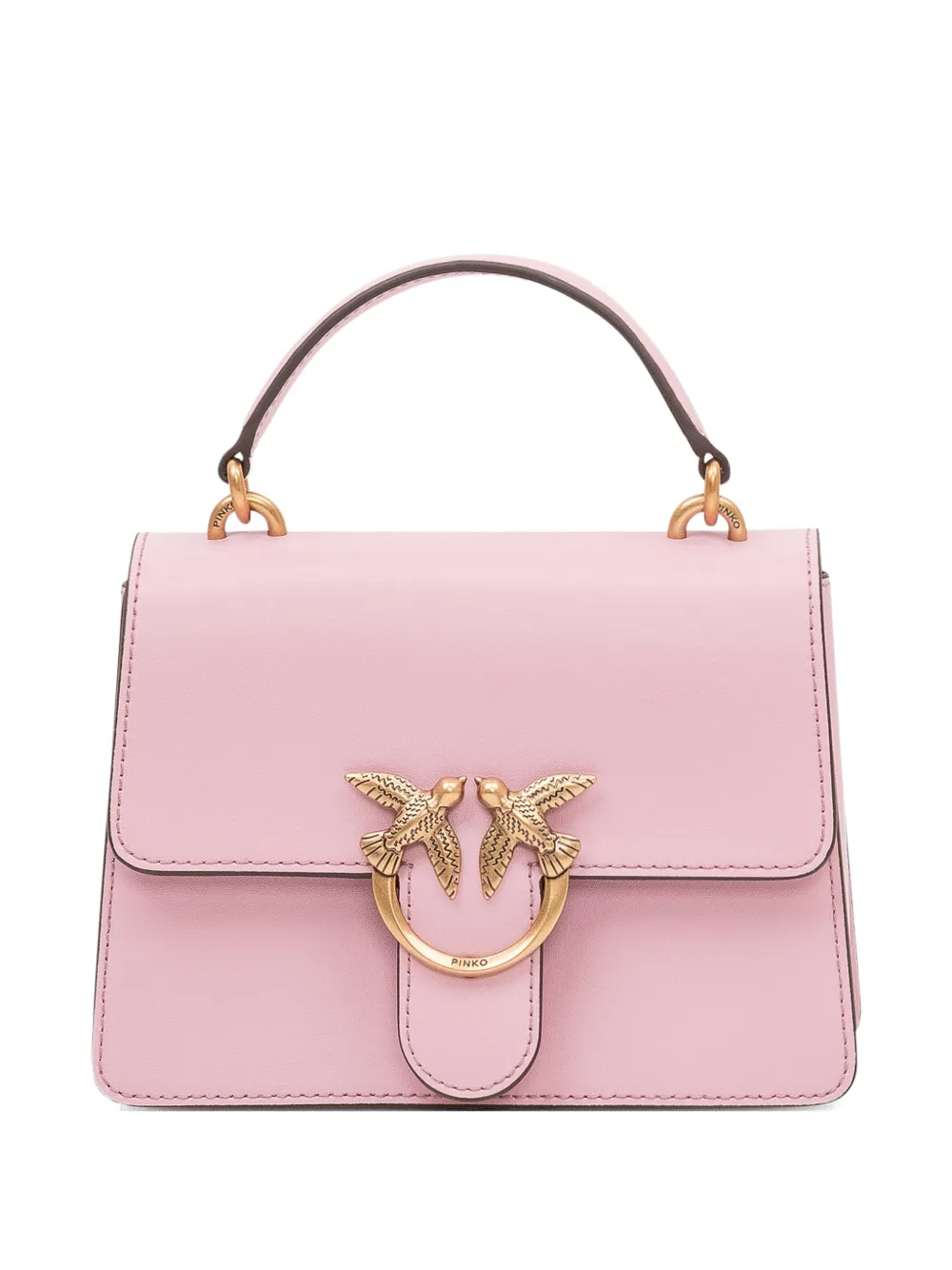 PINKO mini Love Birds tote bag - Rosa