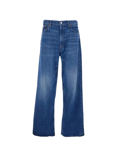 Calvin Klein logo-patch jeans