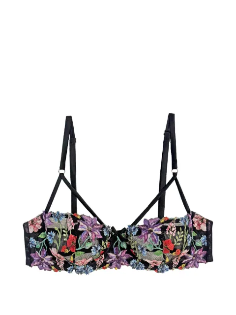 Fleur Du Mal Wildfleur floral bra