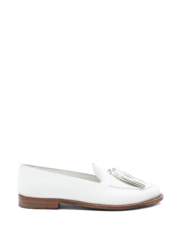 Church's Tassels Pointed Loafers in White