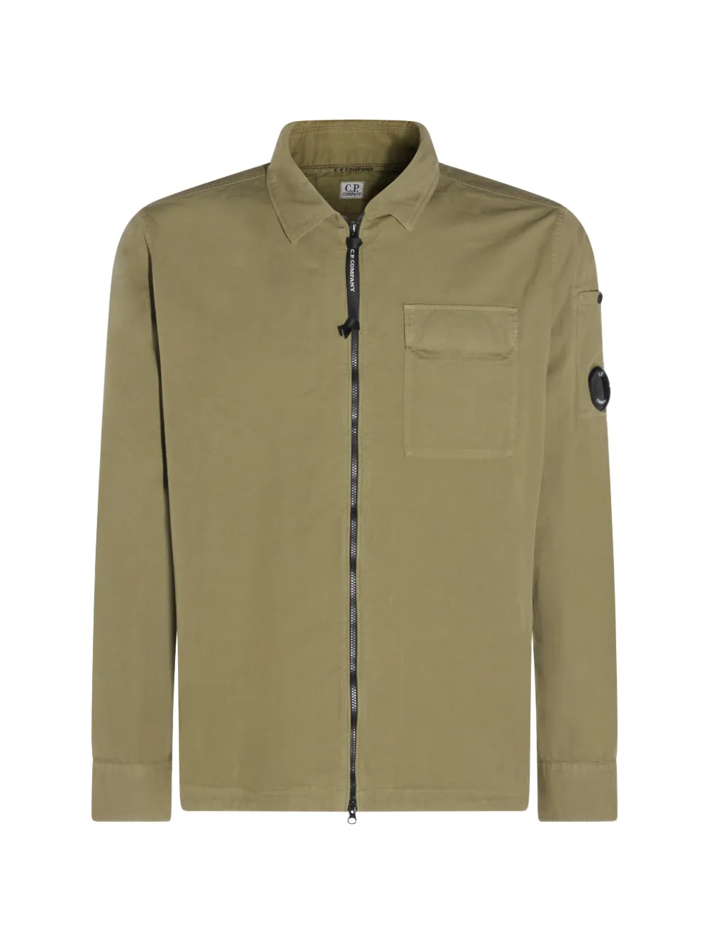 C.P. Company zip pocket shirt - Toni neutri