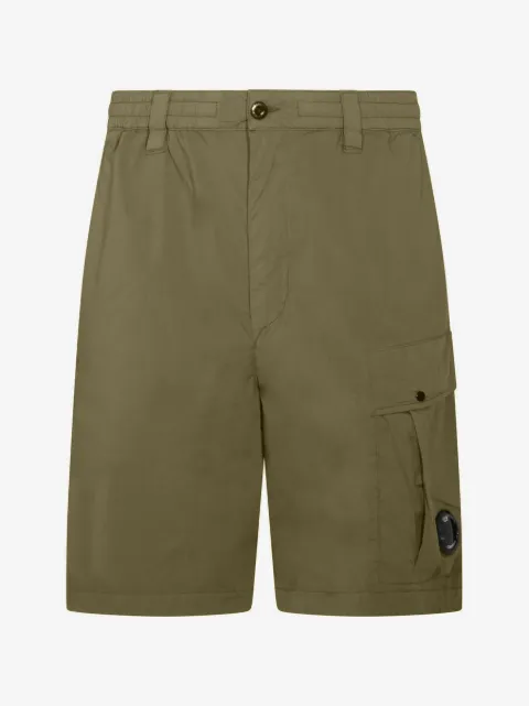 C.P. Company button-fastening cargo shorts