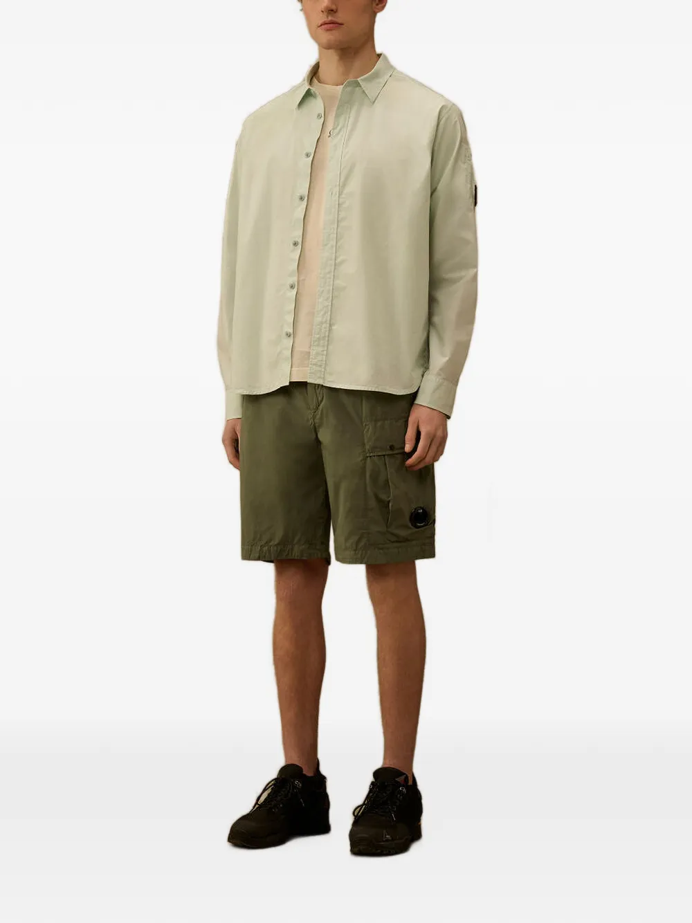 C.P. Company Cargo shorts Grijs