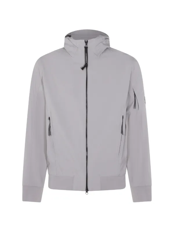 C.P. COMPANY ジップアップ フーデッドジャケット グレー L C.P. Company フーデッド ジップジャケット | グレー | FARFETCH JP