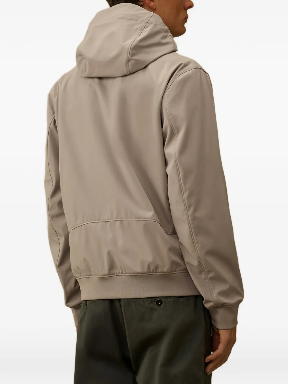 C.P. Company Jack met capuchon en rits Grijs