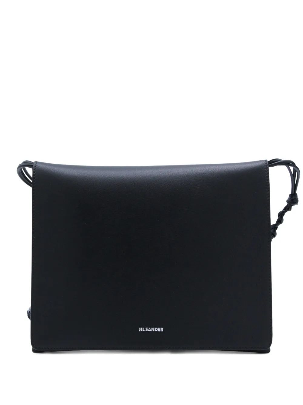 Jil Sander braided-strap shoulder bag - Nero