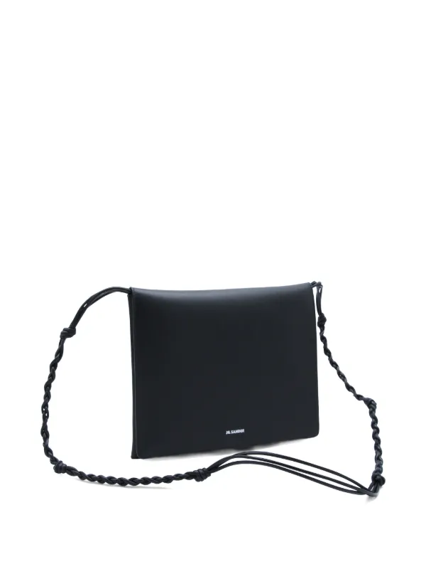 Jil Sander ウーブンストラップ ショルダーバッグ | ブラック
