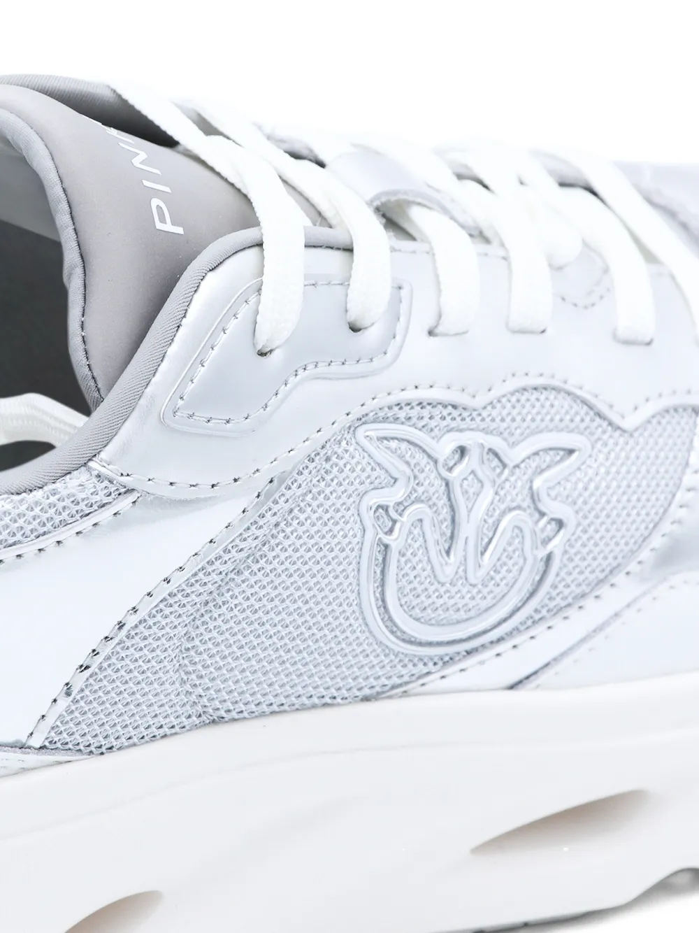 PINKO Sneakers met logo-reliëf Wit