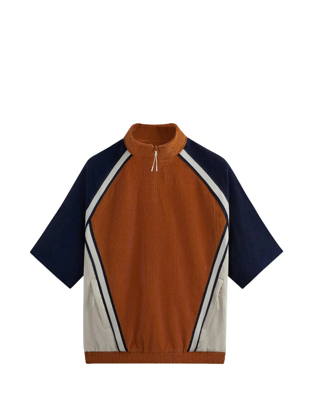 KITH retro quarter zip - Marrone