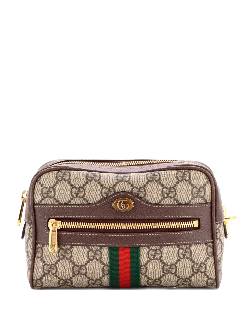 Gucci Pre-Owned Ophidia GG Coated Canvas Small belt bag - Marrone