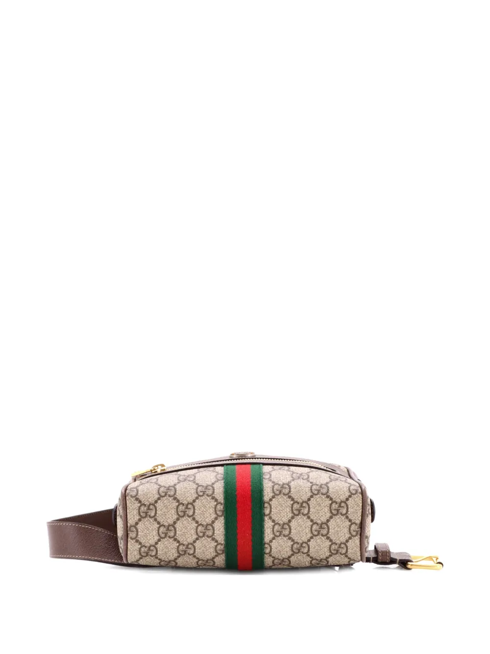 Ophidia Gg Coated Canvas Small Belt Bag