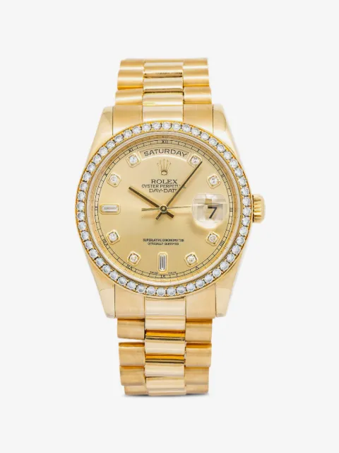 Rolex reloj Diamond de 36mm Day-Date