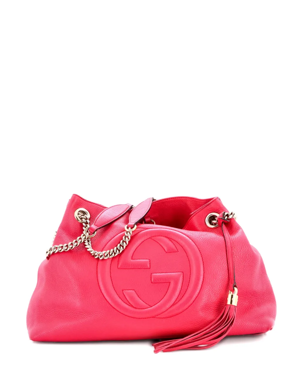 Gucci Pre-Owned Soho Chain Strap Leather Medium shoulder bag - Rosa