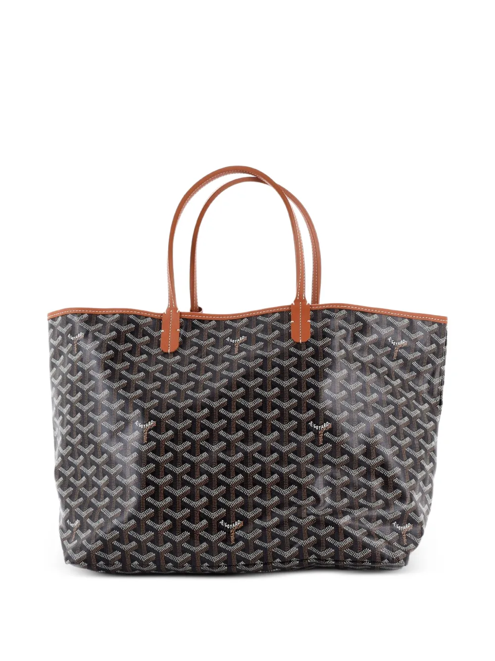 Goyard Pre-Owned Borsa tote Saint Louis PM in tela cerata - Giallo