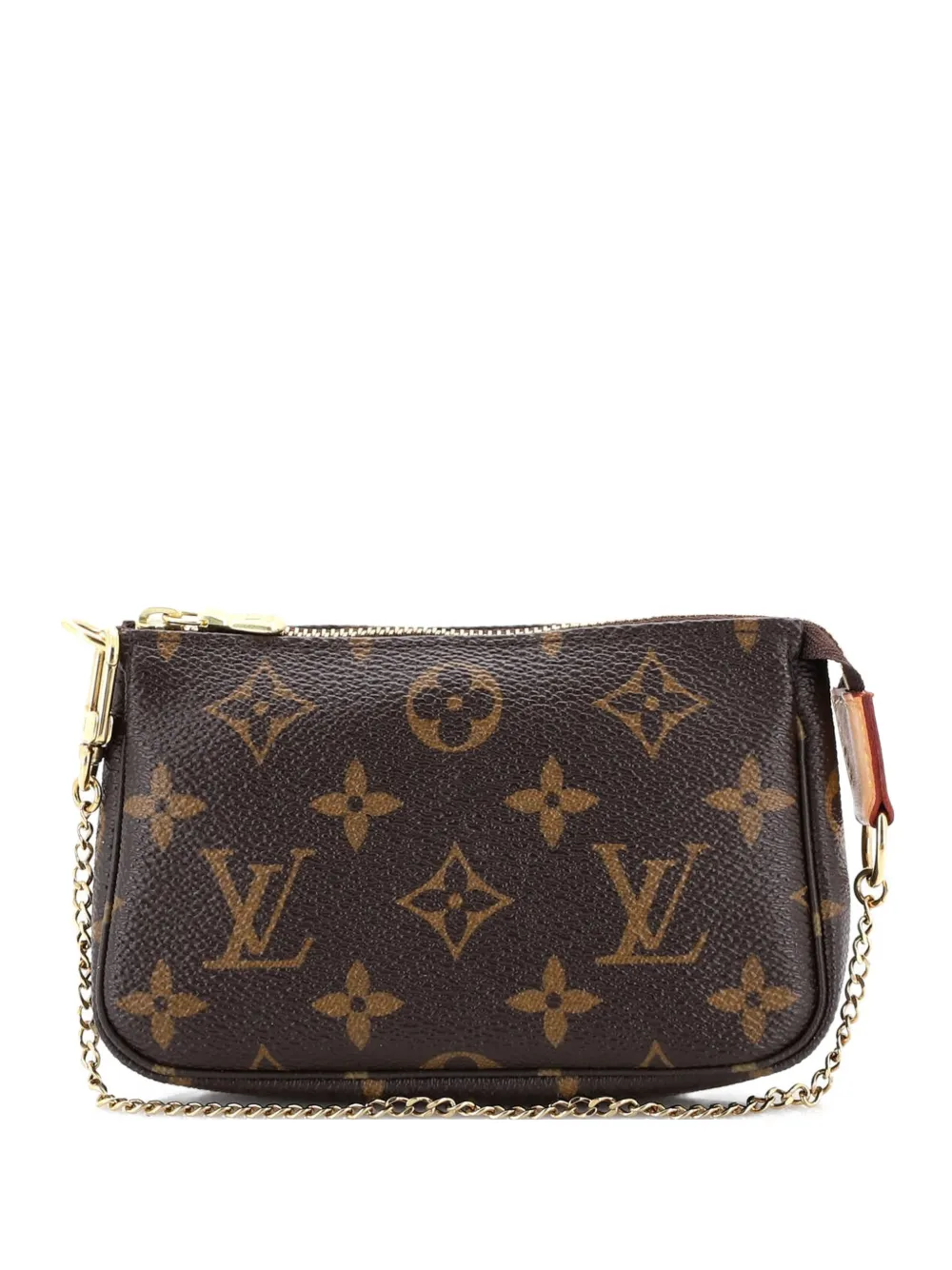 Louis Vuitton Pre-Owned Pochette Accessoires Monogram Canvas Mini clutch bag - Marrone