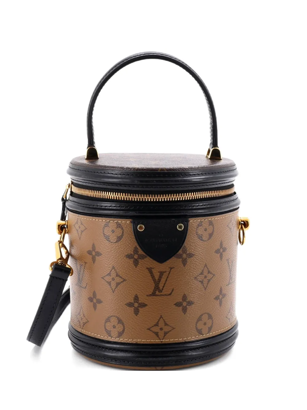 Louis Vuitton Pre-Owned Cannes Handbag Reverse Monogram Canvas satchel - Marrone