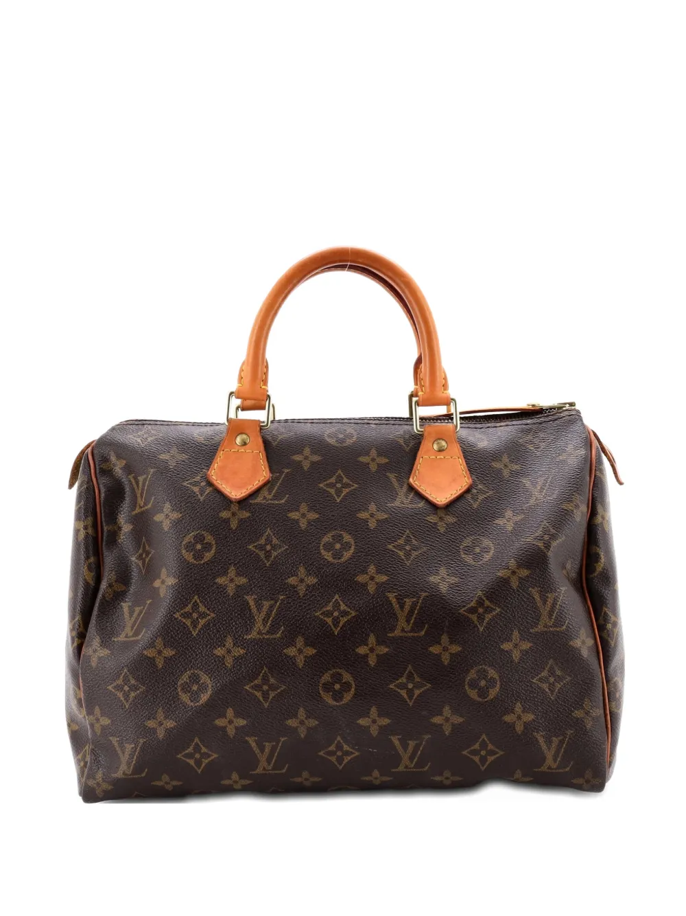 Louis Vuitton Pre-Owned Speedy Handbag Monogram Canvas 30 satchel - Marrone