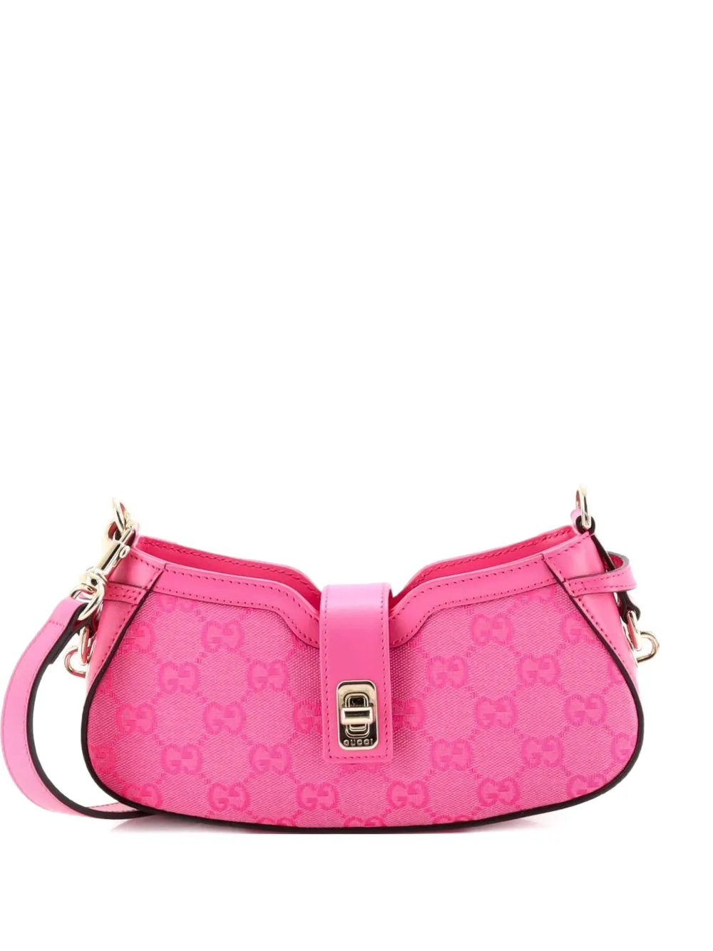 Gucci Pre-Owned Moon Side GG Canvas Mini shoulder bag - Rosa