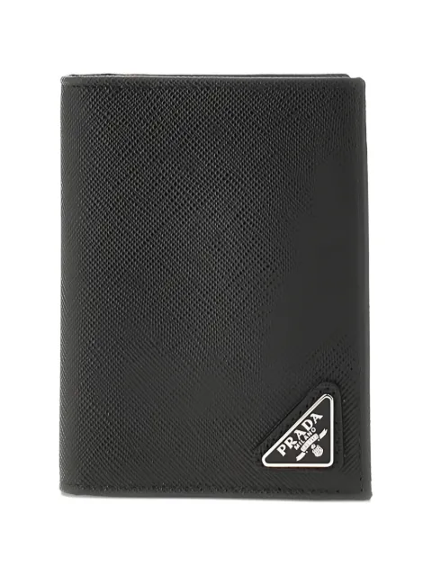 Prada triangle-logo cardholder