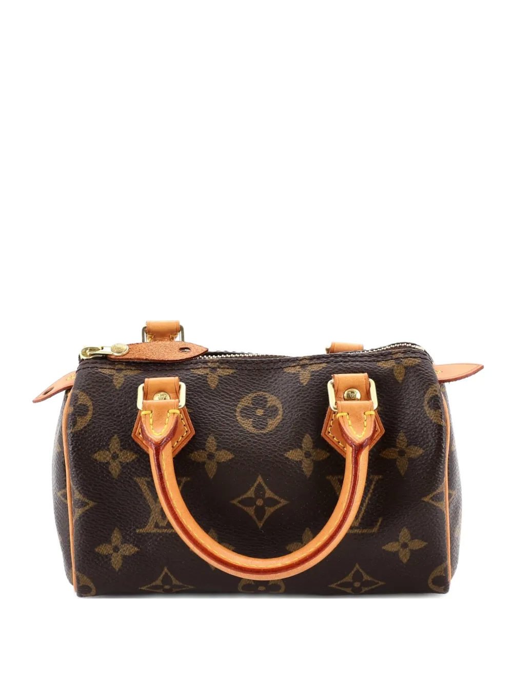 Louis Vuitton Pre-Owned Speedy Mini HL Handbag Monogram Canvas satchel - Marrone