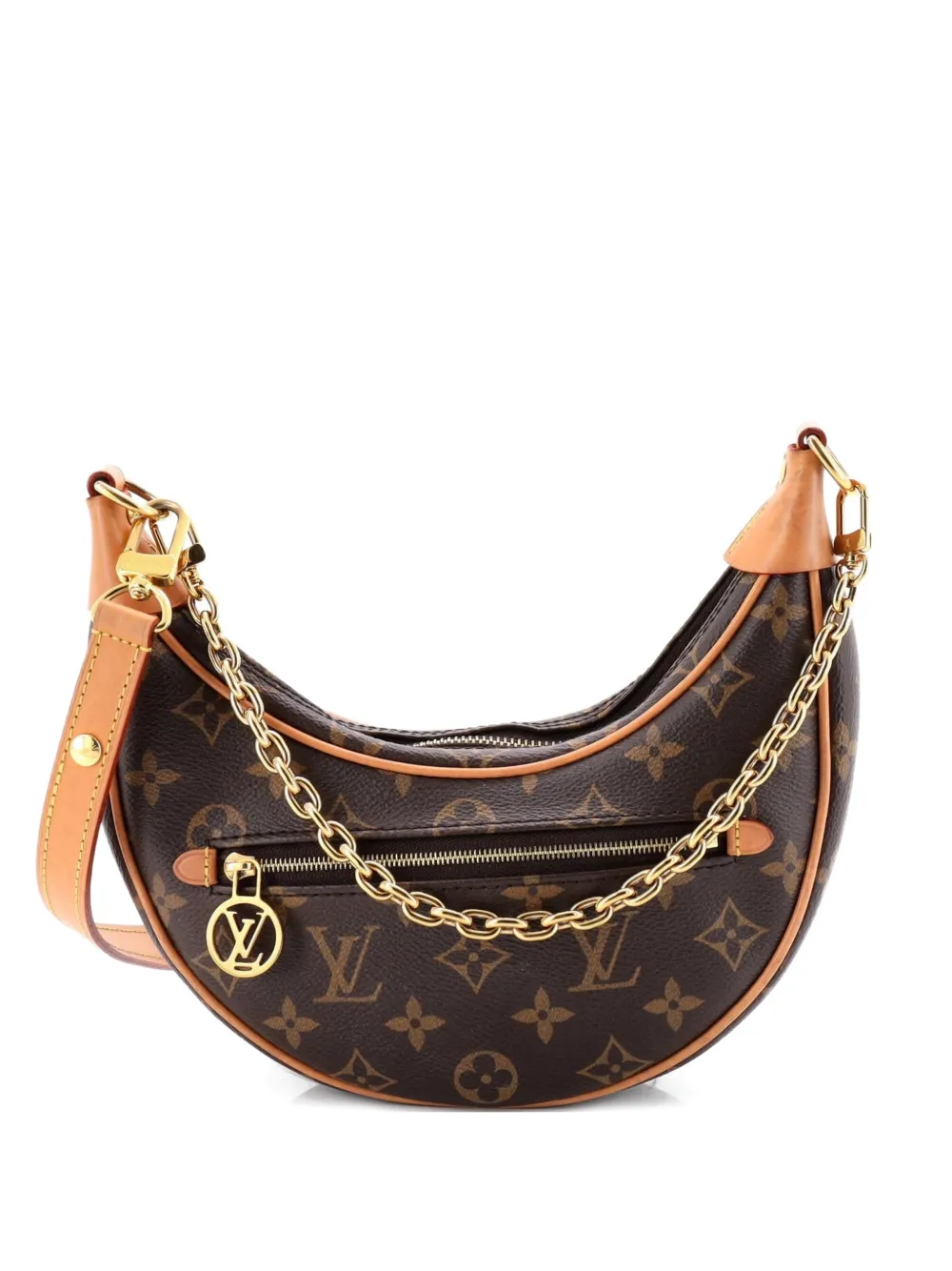 Louis Vuitton Pre-Owned Loop Handbag Monogram Canvas hobo bag - Marrone