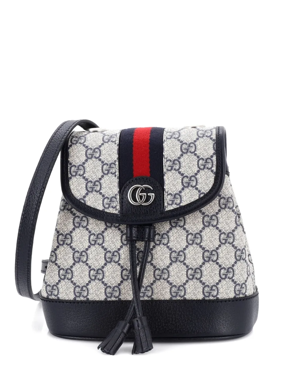 Gucci Pre-Owned Ophidia Flap GG Coated Canvas Mini backpack - Blu
