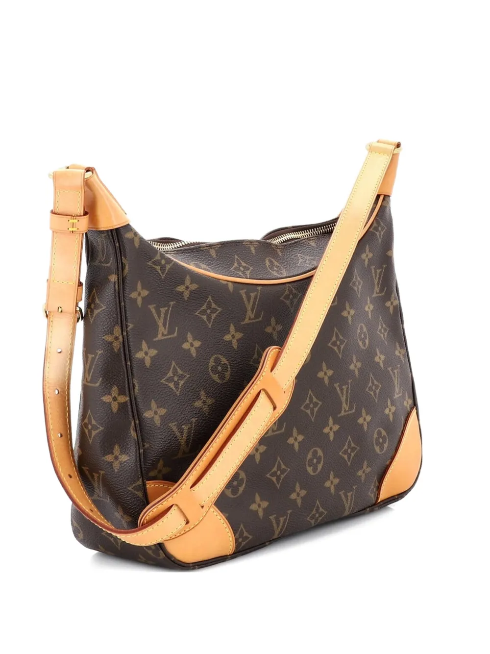 Louis Vuitton Pre-Owned Boulogne Handbag Monogram Canvas 30 shoulder bag - Marrone