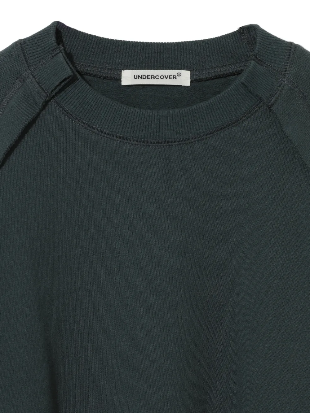 Undercover Sweater met raglan mouwen Groen