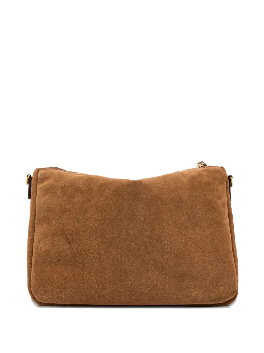 Suede Clutch Bag