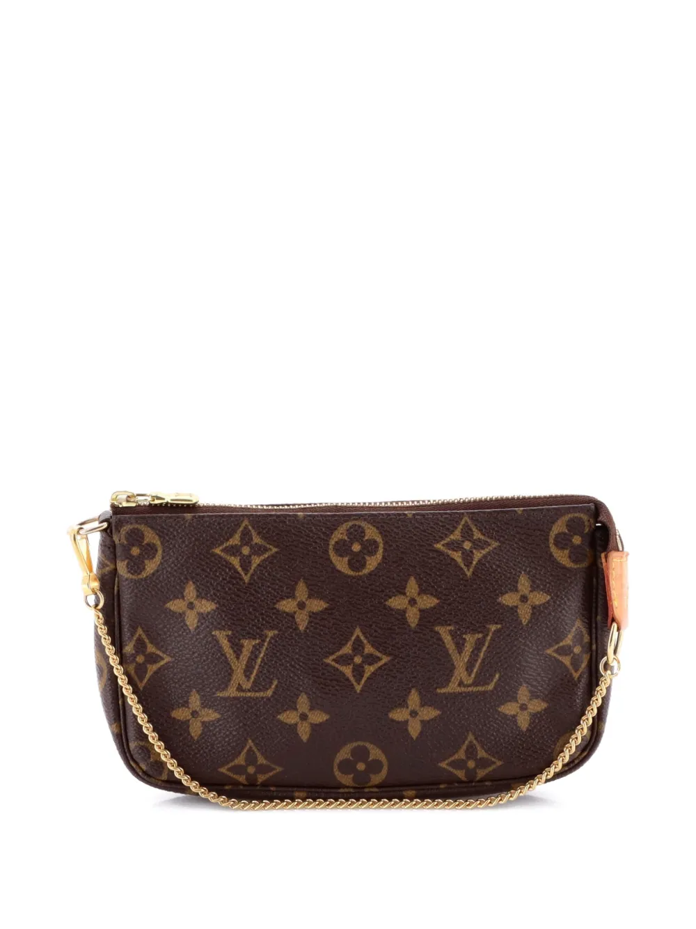 Louis Vuitton Pre-Owned Pochette Accessoires Monogram Canvas Mini clutch bag - Marrone