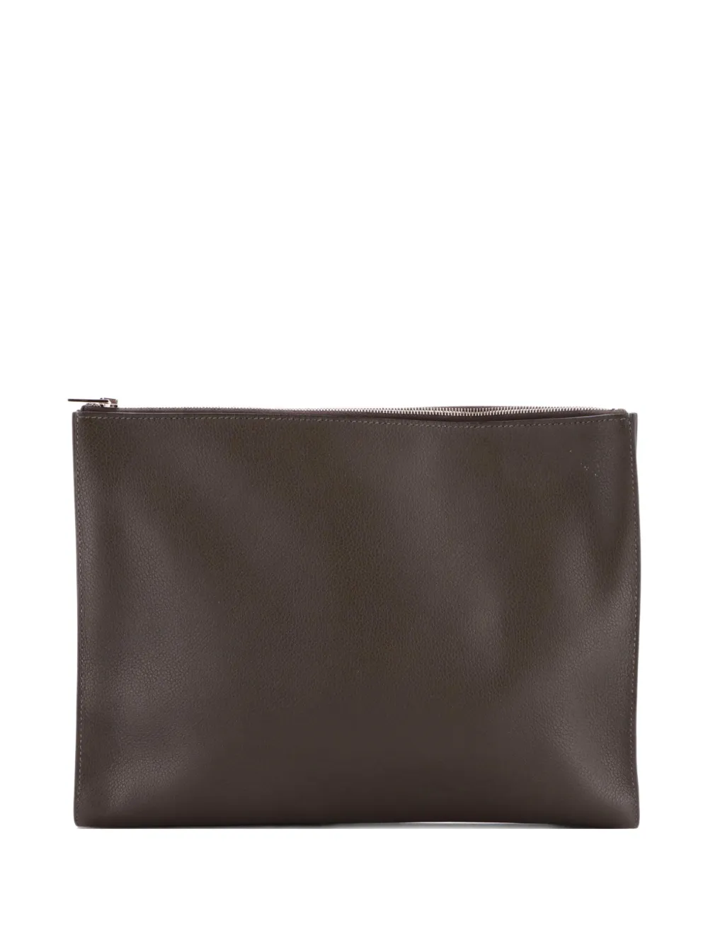 Hermès Pre-Owned Zipengo Pouch Evercolor GM clutch bag - Marrone