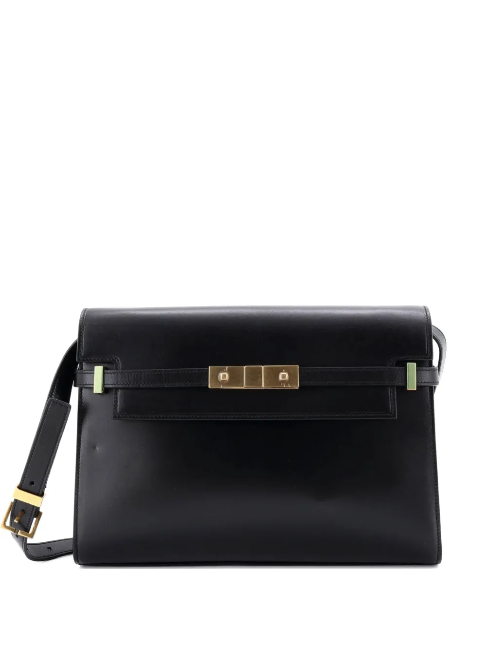 Saint Laurent Pre-Owned Manhattan Leather Medium shoulder bag - Nero