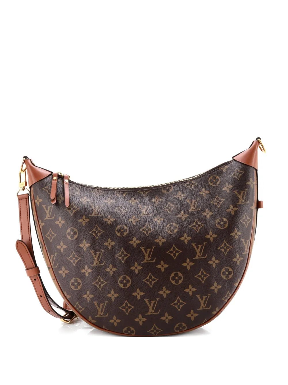 Louis Vuitton Pre-Owned Loop Reverse Monogram Canvas hobo bag - Marrone