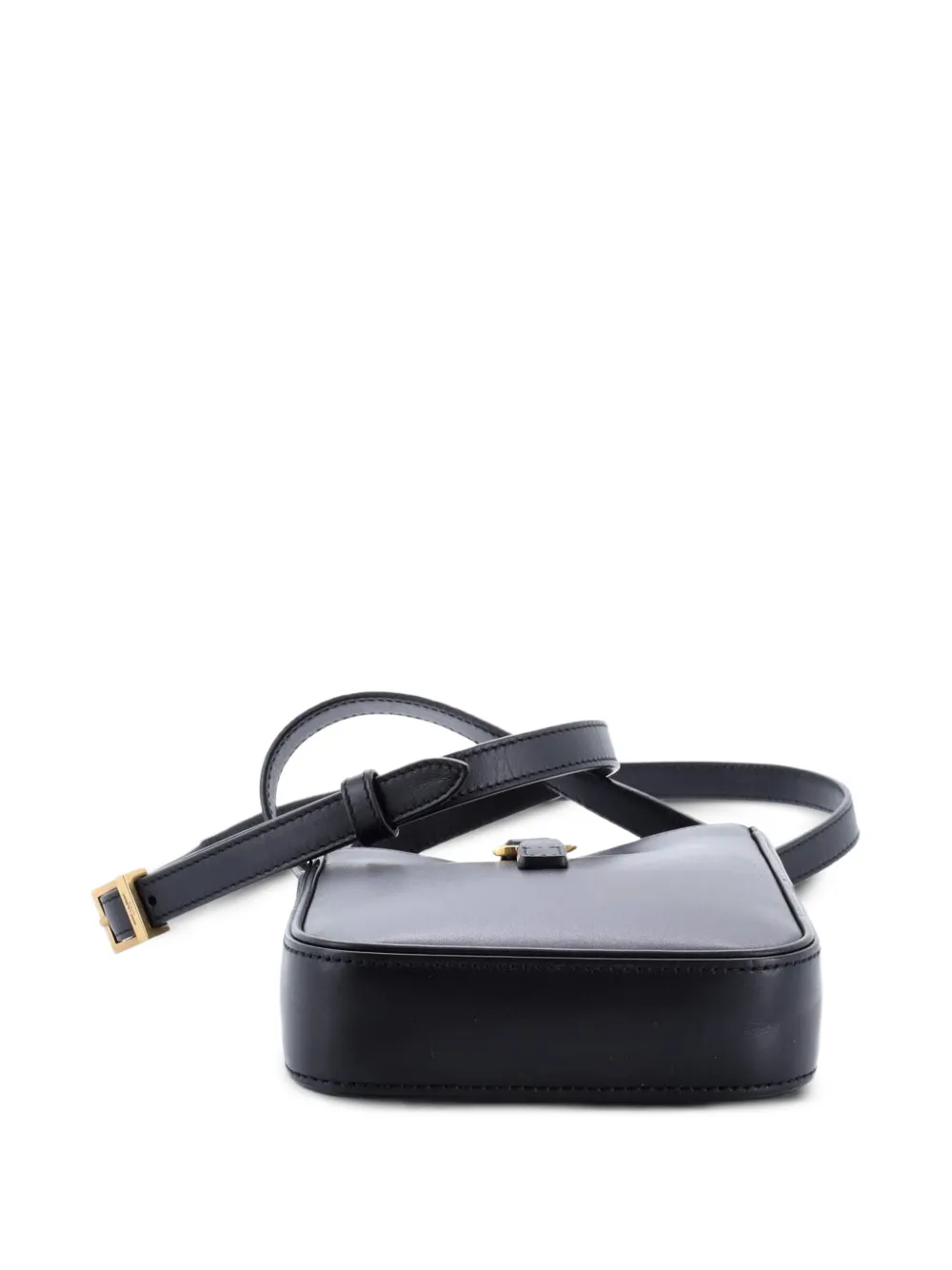 Le 5 A 7 Vertical Shoulder Bag Leather Mini Crossbody Bag