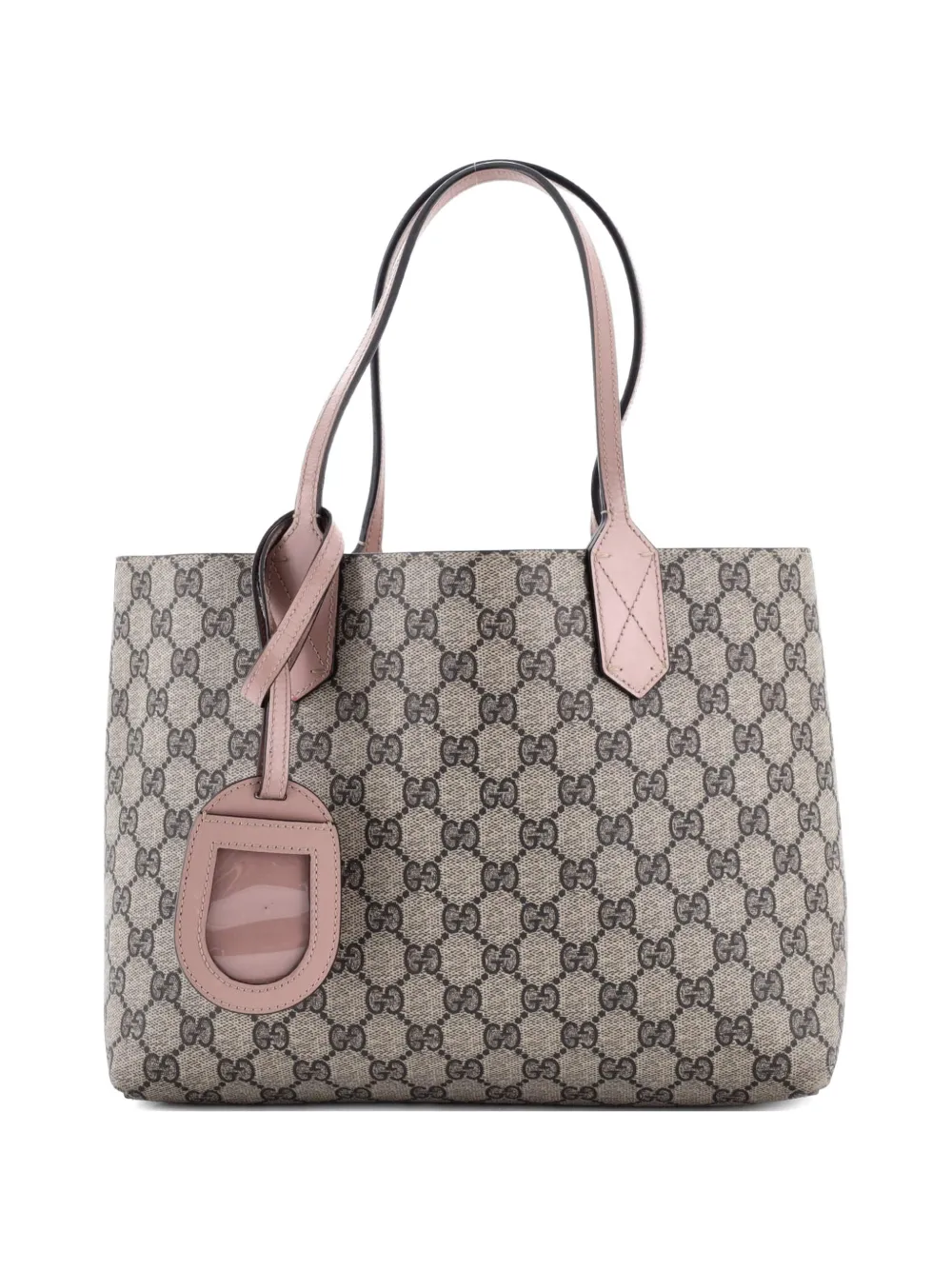 Gucci Pre-Owned Reversible GG Print Leather Small tote bag - Rosa
