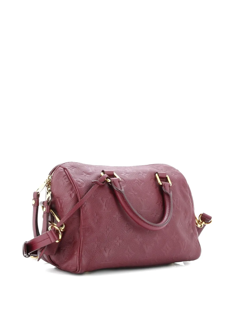 Speedy Bandouliere Bag Monogram Empreinte Leather 25 Shoulder Bag