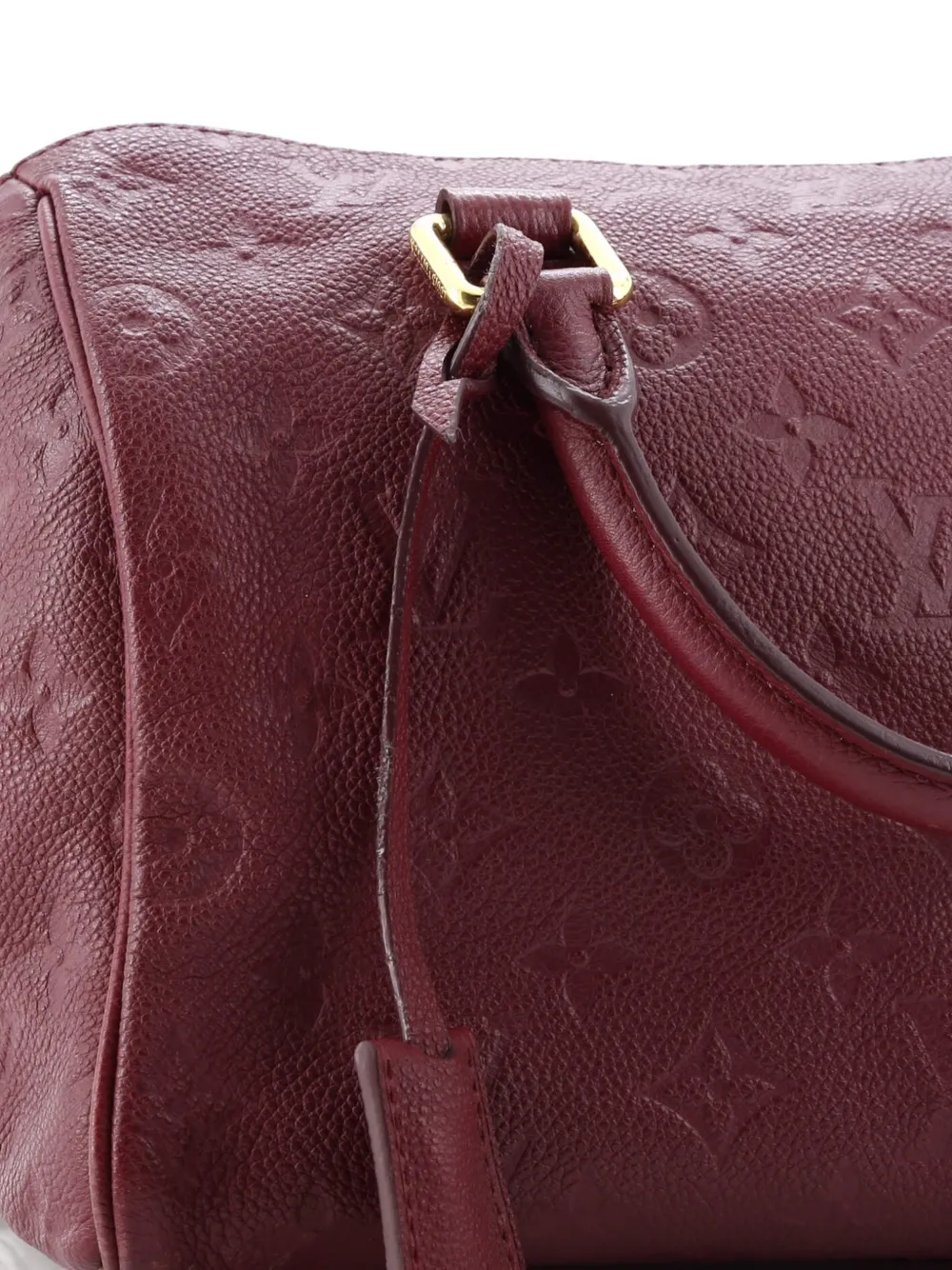 Speedy Bandouliere Bag Monogram Empreinte Leather 25 Shoulder Bag