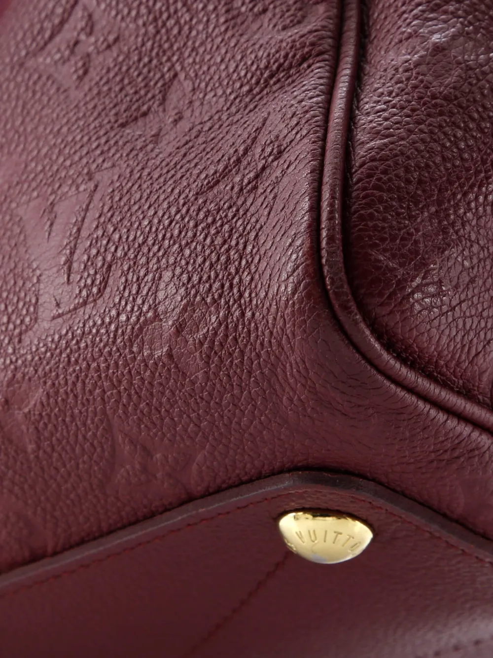 Speedy Bandouliere Bag Monogram Empreinte Leather 25 Shoulder Bag
