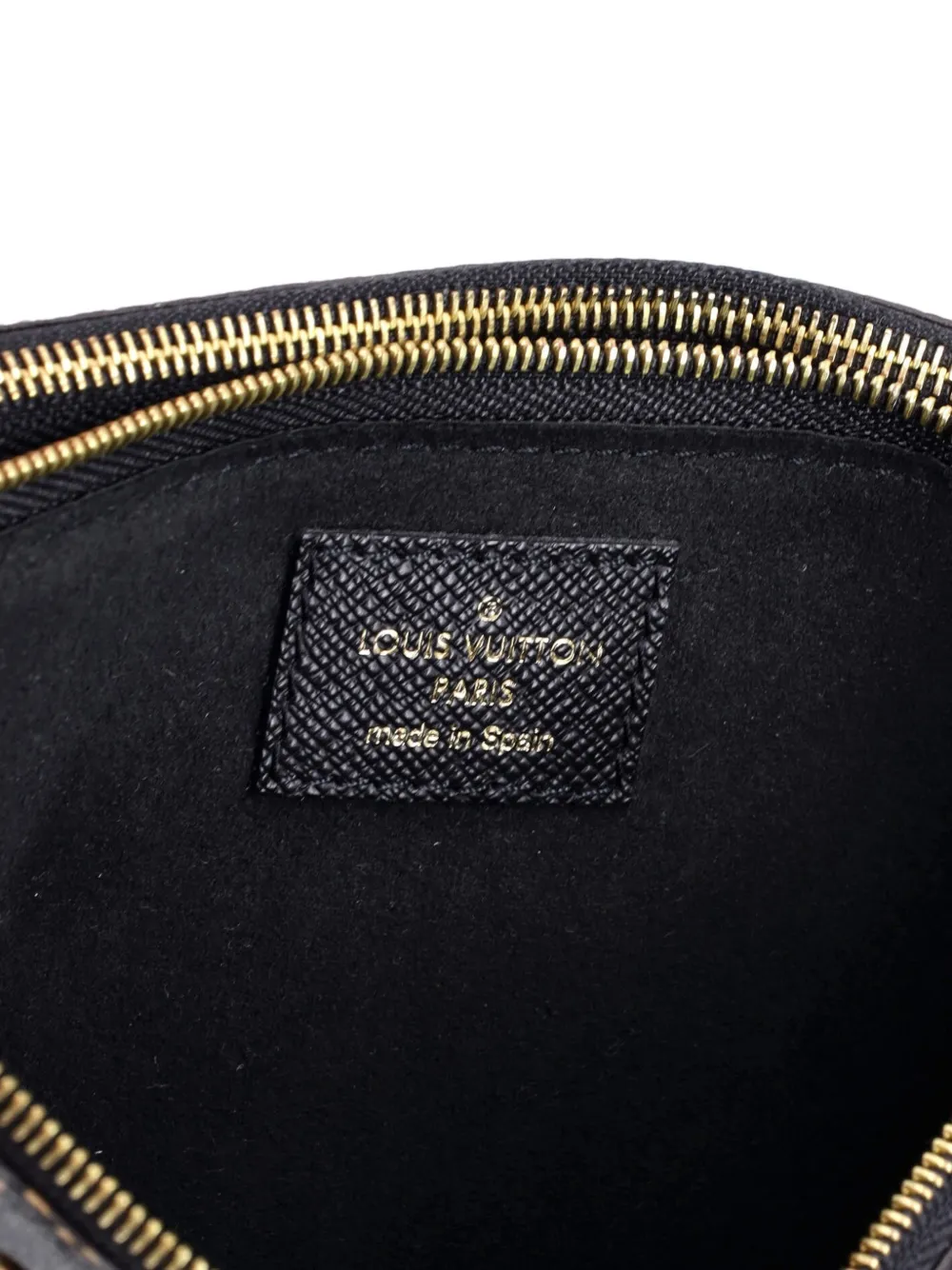 Double Zip Pochette Limited Edition Jungle Monogram Giant Clutch Bag