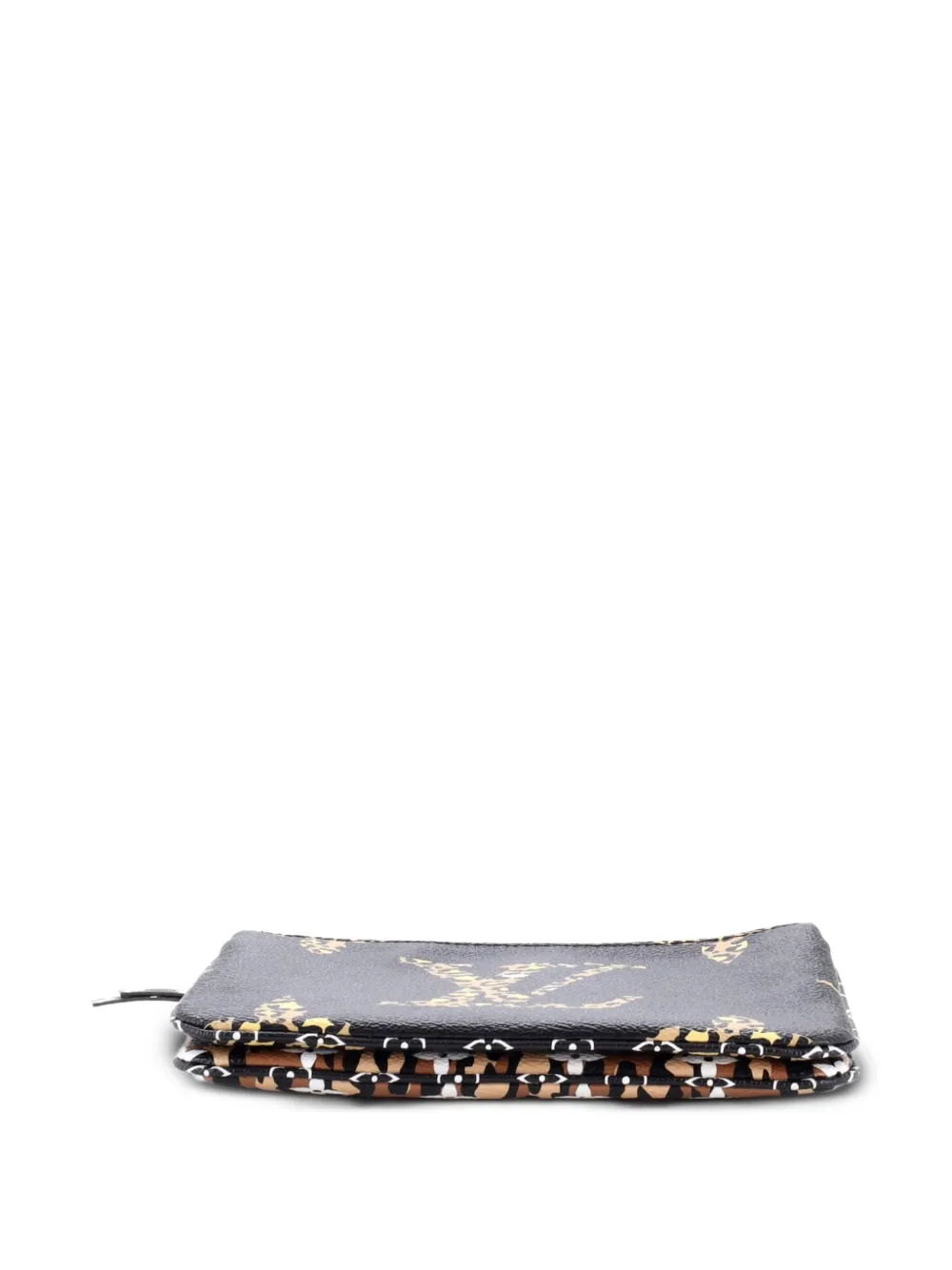 Double Zip Pochette Limited Edition Jungle Monogram Giant Clutch Bag