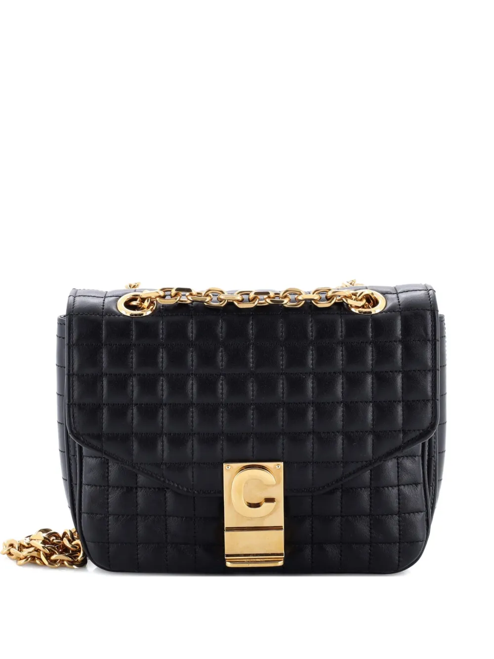 Celine Pre-Owned C Bag Quilted Leather Small shoulder bag - Nero