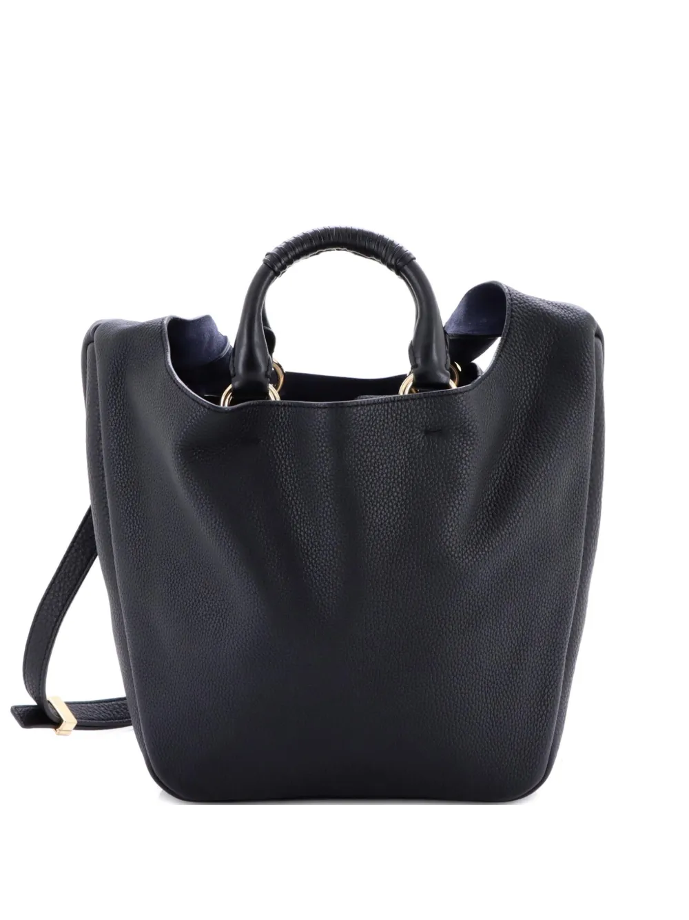 Chloé Pre-Owned Deia Leather Small tote bag - Nero