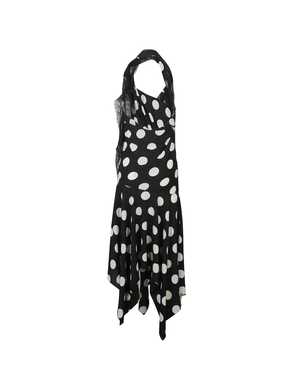 Junya Watanabe Jurk met polka dots Zwart