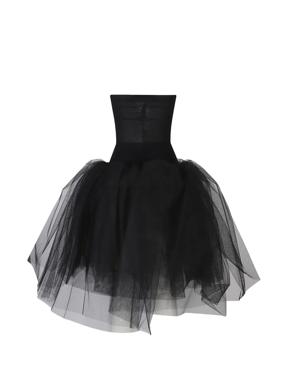  Junya Watanabe Jupe En Tulle à Coupe évasée - Noir 