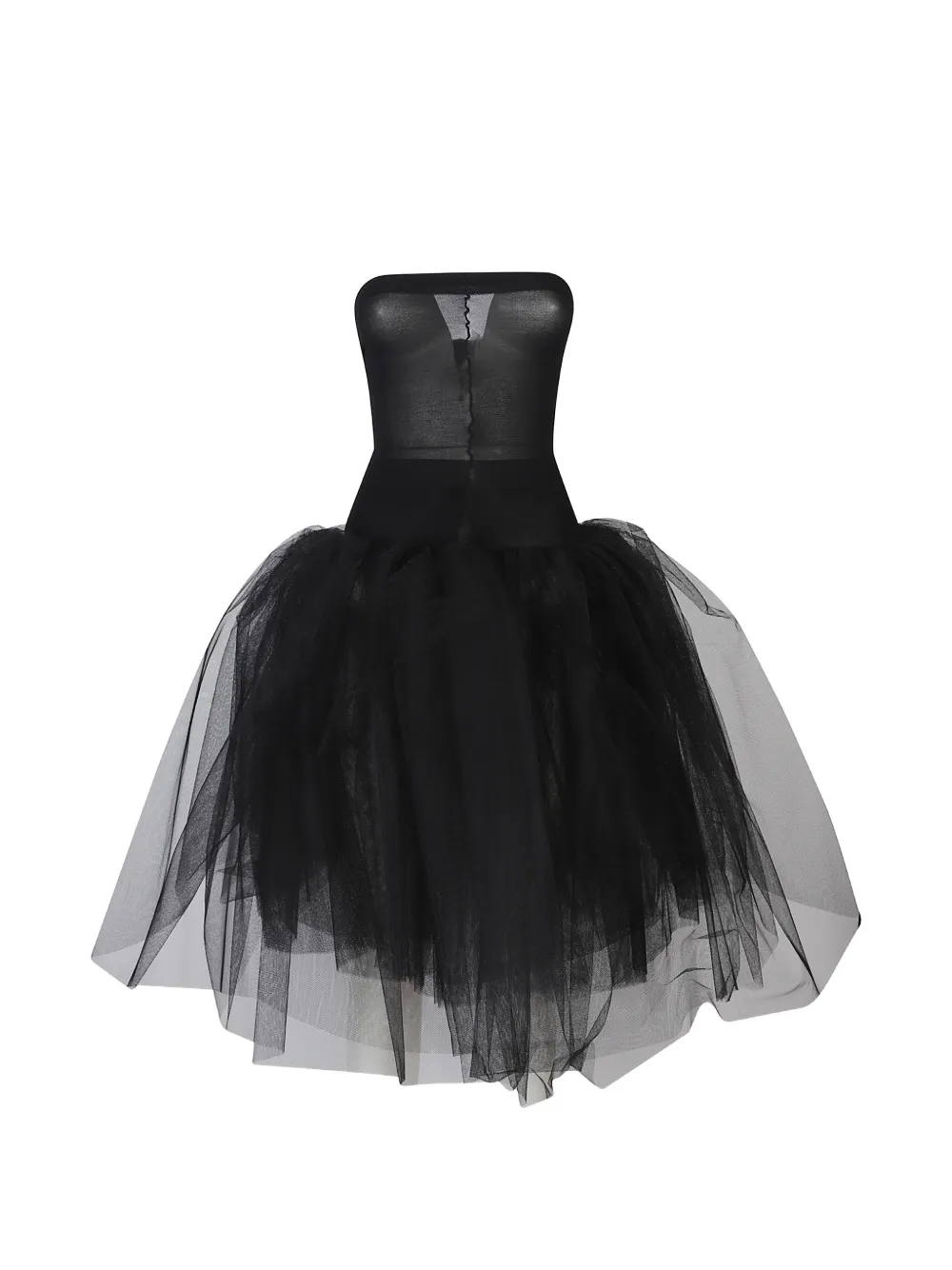 Junya Watanabe tulle skirt - Nero