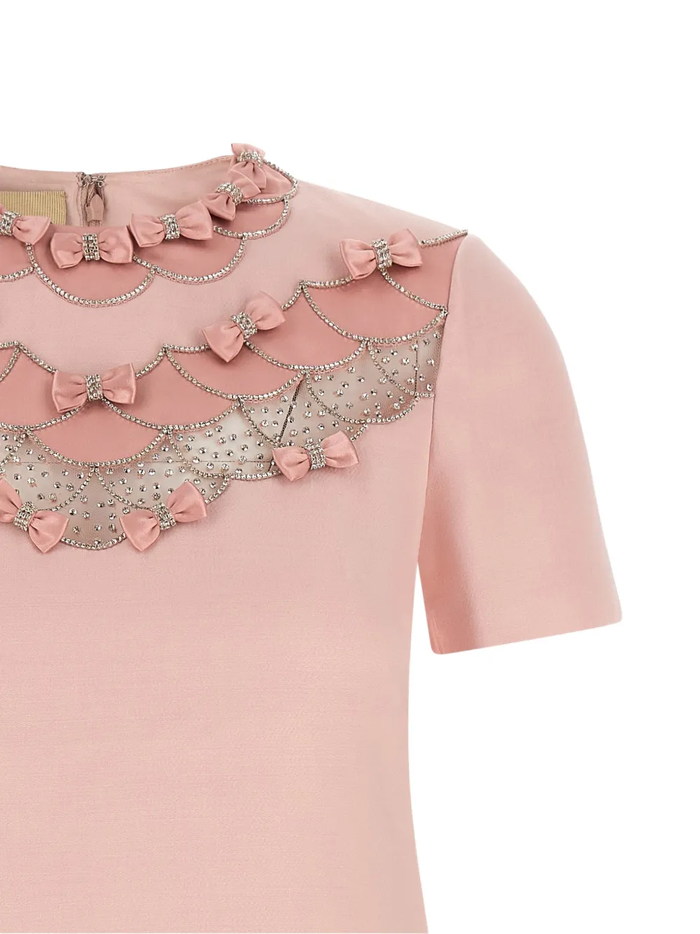 Valentino Garavani Crêpe Couture jurk Roze