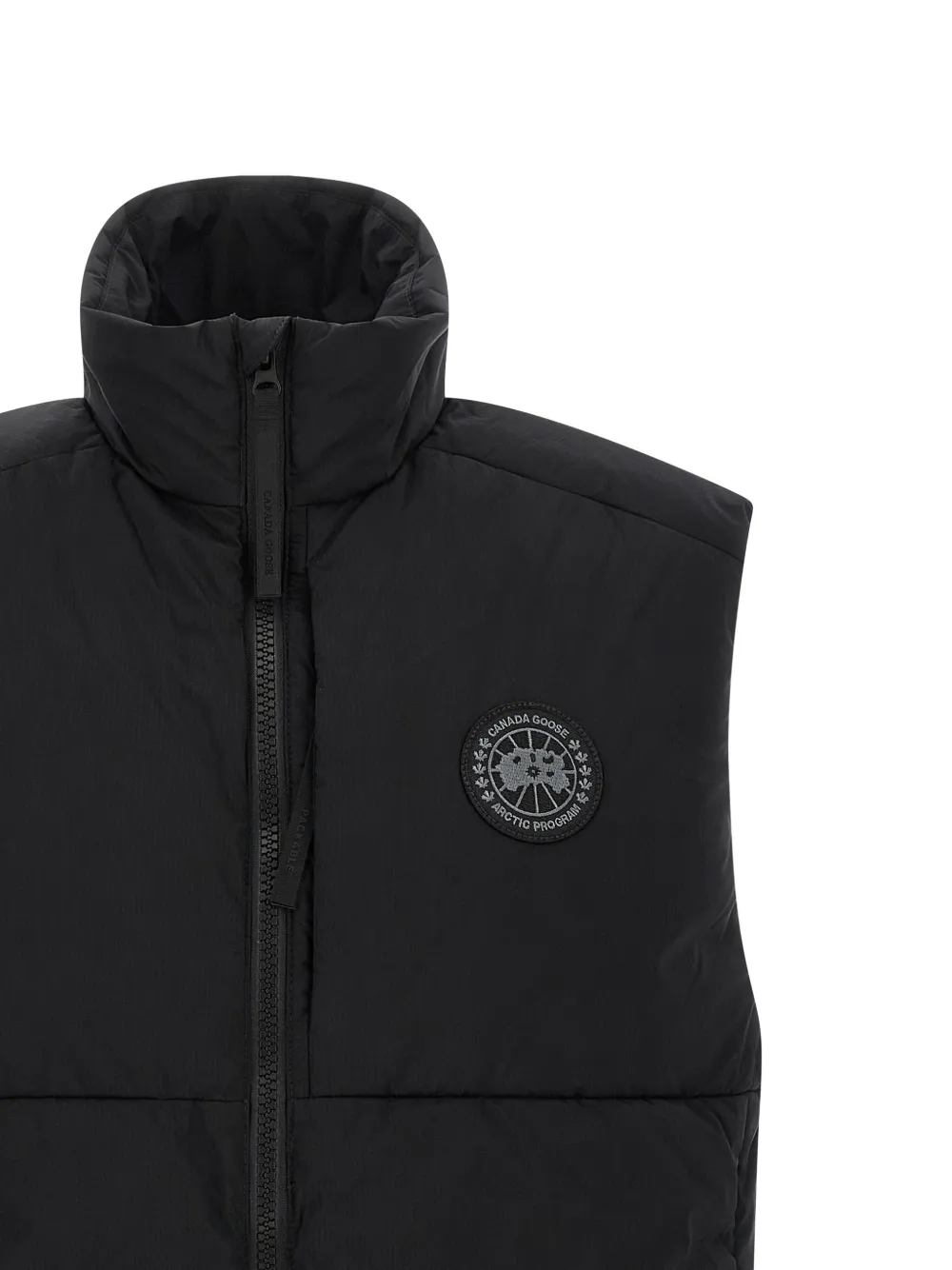  Canada Goose Quilted Logo-patch Gilet - Black 