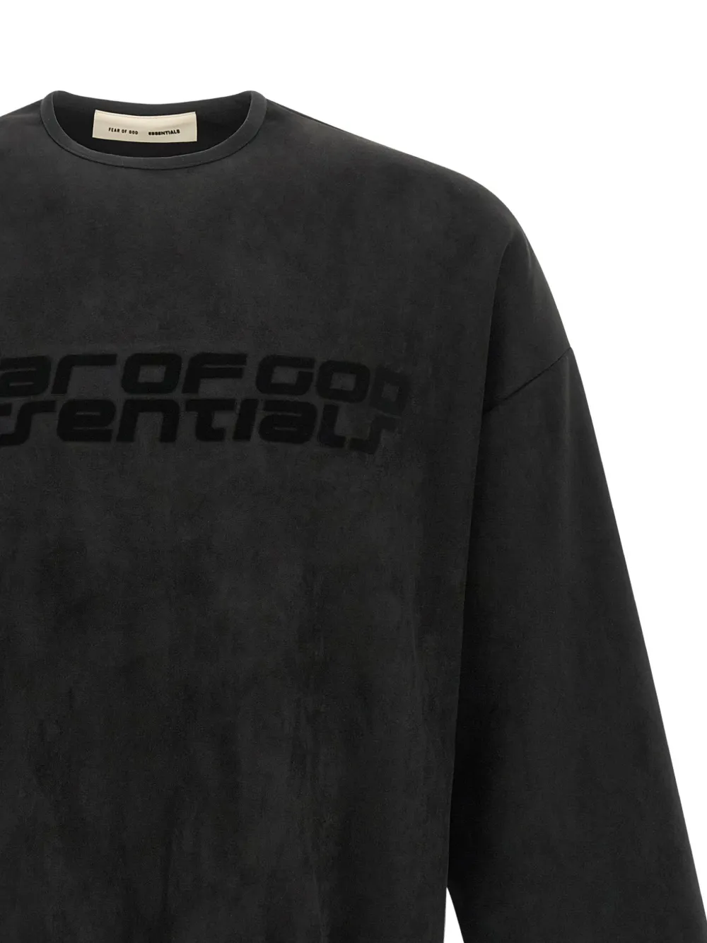 Fear Of God Sweater met logoprint Zwart