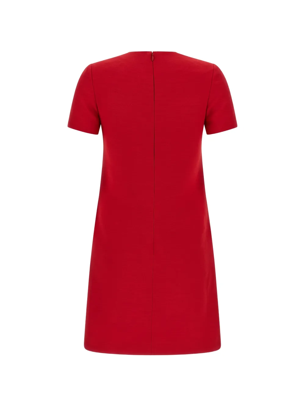 Valentino Garavani Mini-jurk met logodetail Rood